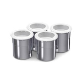 Комплект из 4 стаканов с крышками для Пакоджет Mousse Chef