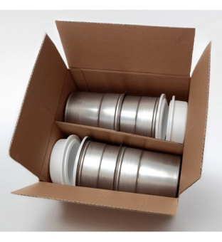 Комплект из 4 стаканов с крышками для HotMix Giaz для молекулярной кухни